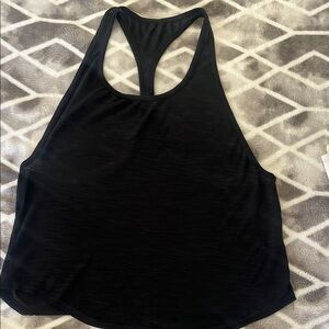Women's Black Racerback Tank Top